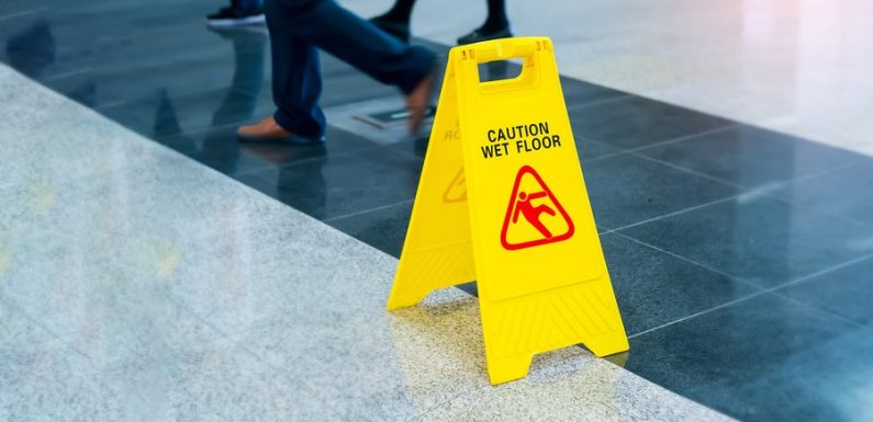A Day in the Life of a Slip and Fall Hazard Inside a Florida Commercial Property